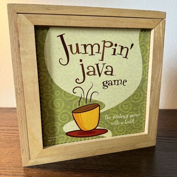 Fundex Jumpin’ Java Game - The Strategy Game with a Buzz! 2 Player Coffee Table - Picture 3 of 8